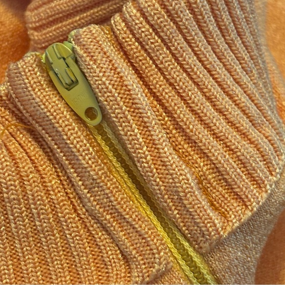 VINTAGE Helen Harper Orange Sleeveless Pullover Top -Size 16 - Picture 6 of 12